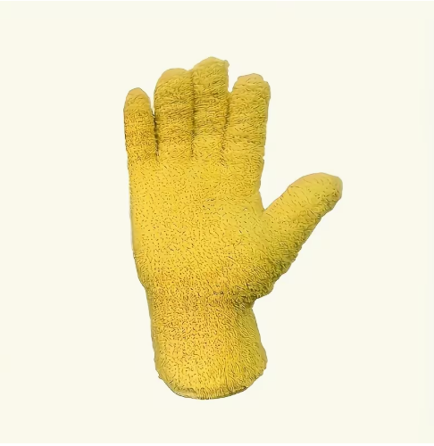 Marine Coral - 1 Stück Superfeine Faser-Staubentfernungshandschuhe mit Korallenfleece-Stoff
