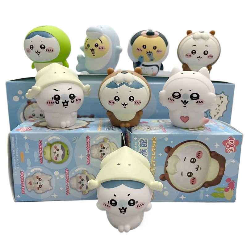 Marine Aquarium - 8 Stück/Box Kawaii Chiikawa Aquarium Blind