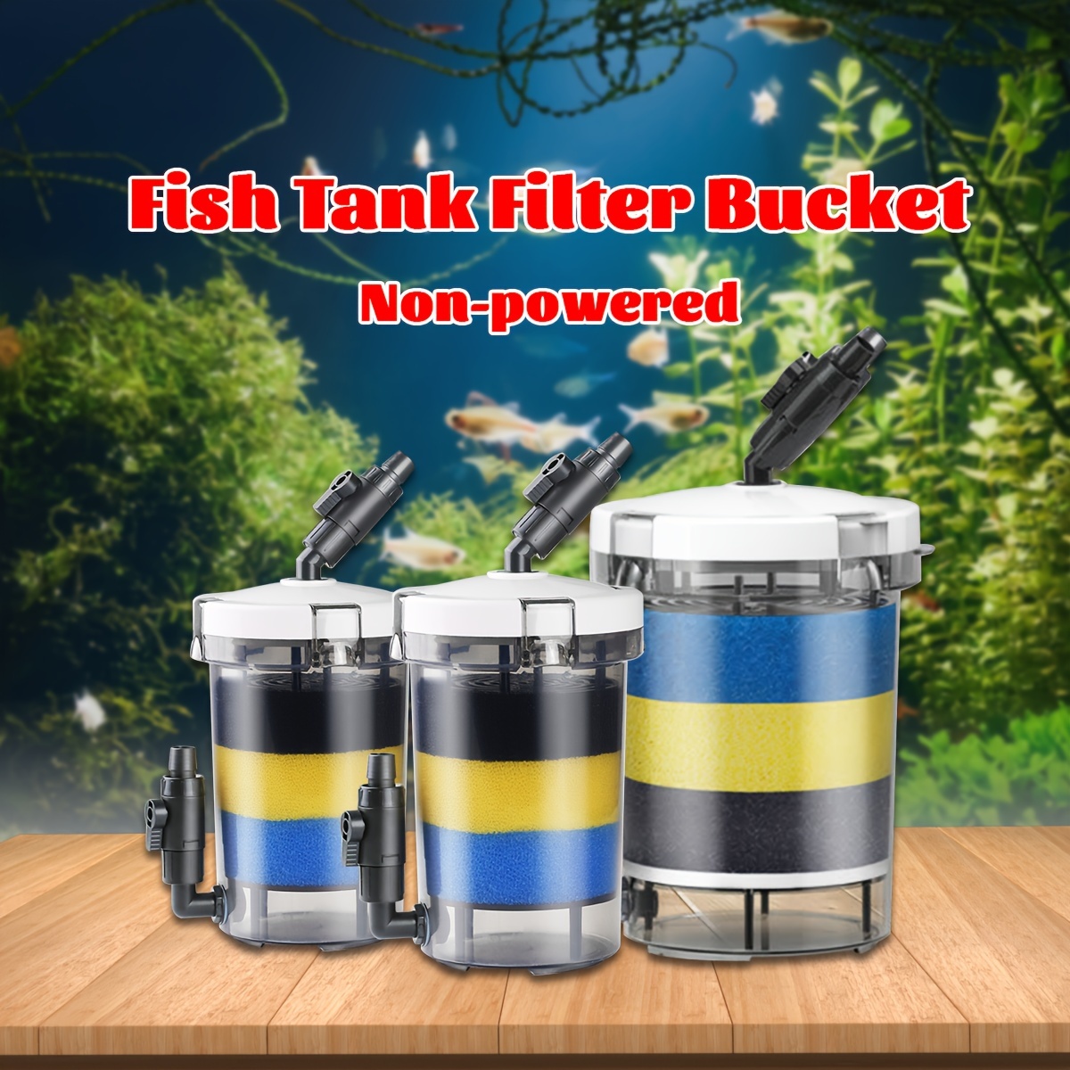 Reef Tank Filter - SUNSUN EW-602 EW-603 EW-604 Leiser Aquarium-Filtereimer