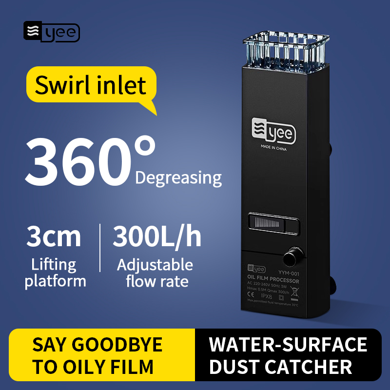 Reef Tank Filter - 3W Aquarium Oberfläche Öl Skimmer Filter