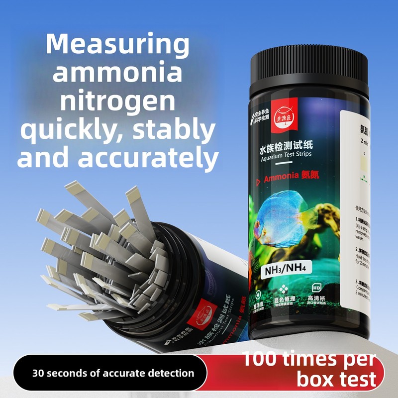 Saltwater Tank - 8-in-1 Aquarium-Teststreifen - Schneller und genauer