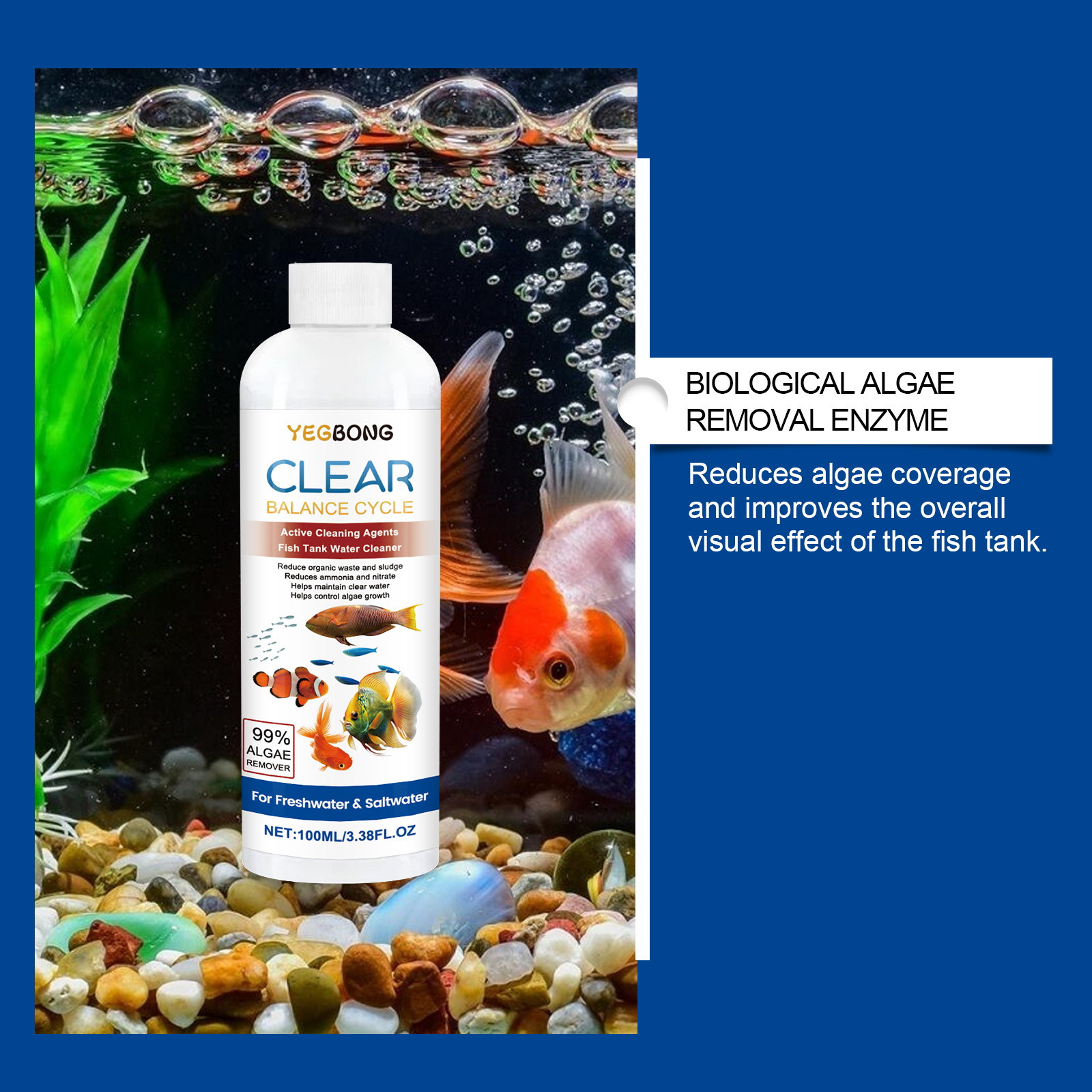 Aquarium-Wasser-Klärer, 100 ml – Ocean Aquarium Bewertung und Preis