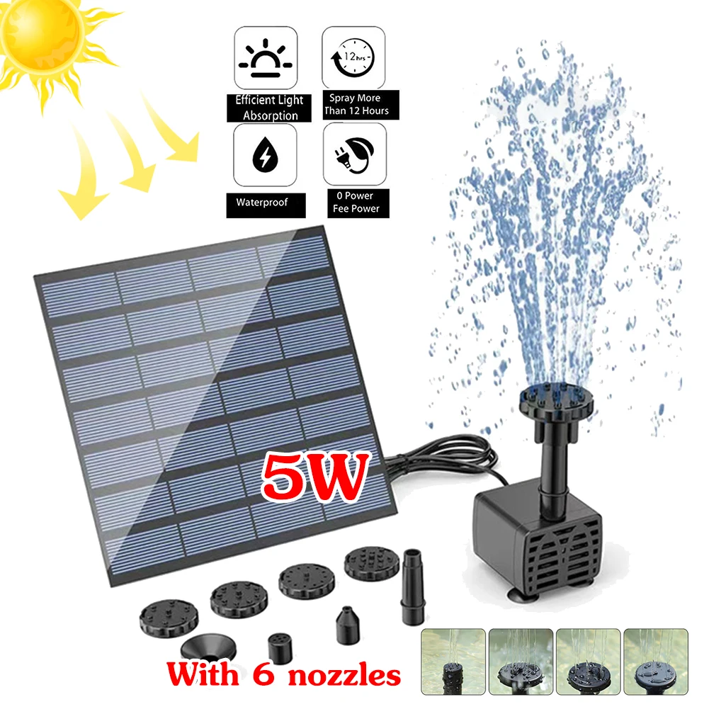 Solar wasserpumpe Brunnen pump – Marine Aquarium Bewertung und Preis
