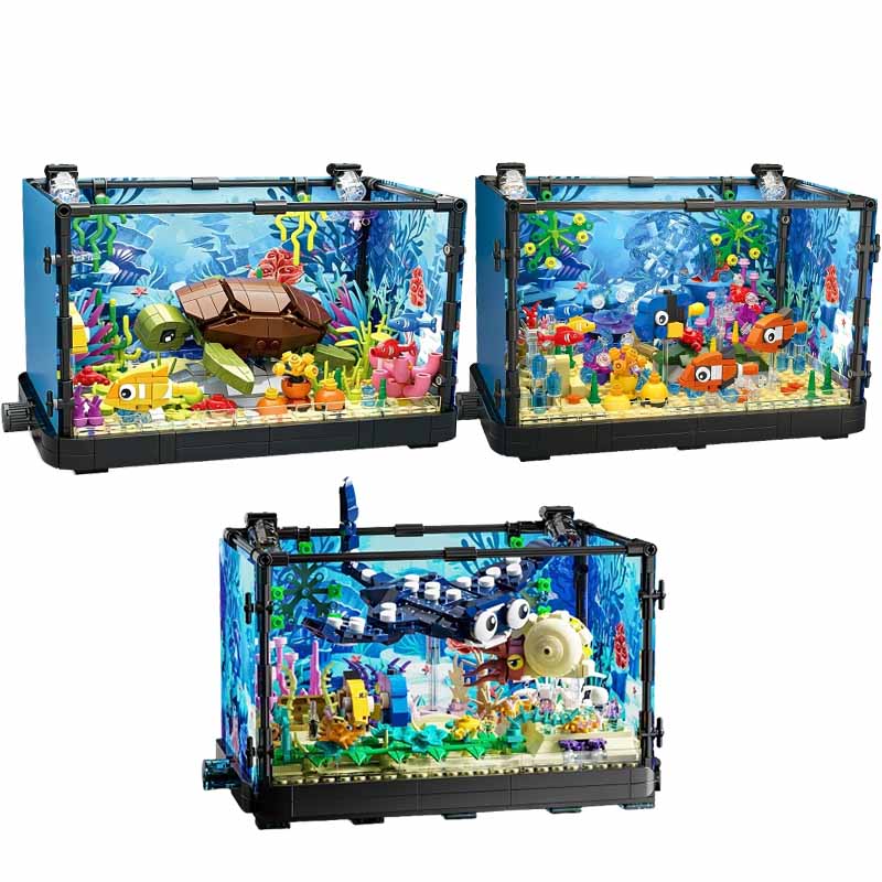 Aquarium-Baustein-Set mit Lich – Ocean Aquarium Bewertung und Preis