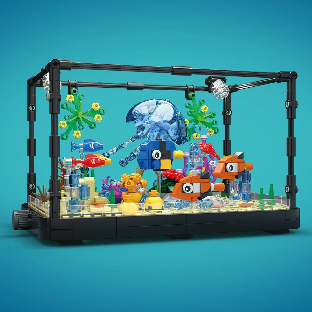 Aquarium-Baustein-Set mit Lich – Ocean Aquarium Bewertung und Preis
