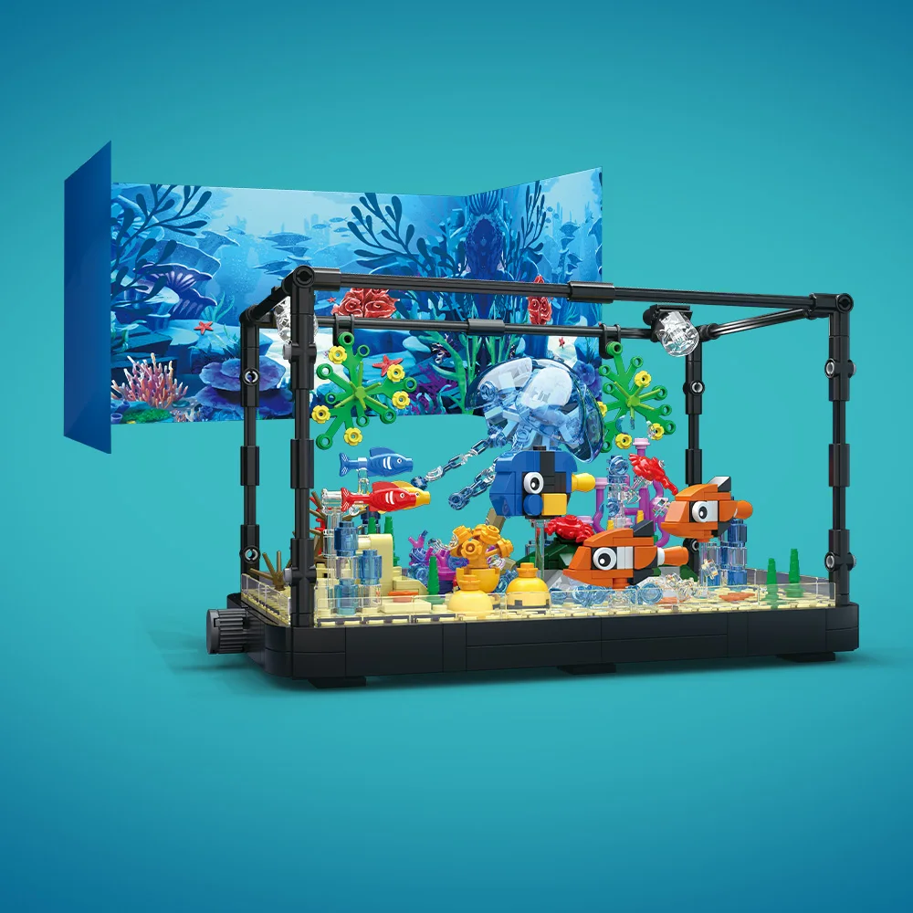 Aquarium-Baustein-Set mit Lich – Ocean Aquarium Bewertung und Preis